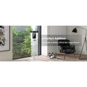 Ultrasonic Cool Mist Humidifiers Humidistat Essential Oil Home Bedroom Office